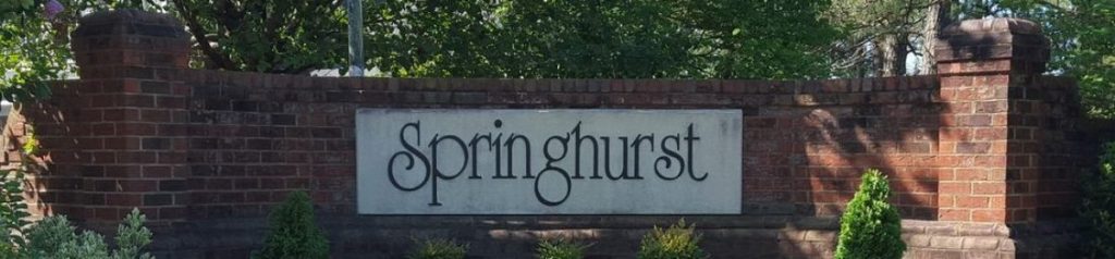 Dues – Springhurst Homeowner’s Association